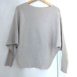 Philosophy Dolman Sleeve Light Gray